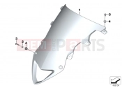 Windshield - BMW Motorrad HP4 (0D01, 0D11) 2012