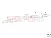 Handlebar grips - BMW Motorrad F 650 CS 04 (0177,0187) 2004