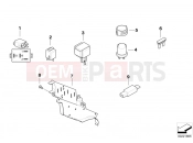 Various relays with holder - BMW Motorrad F 650 CS 04 (0177,0187) 2004
