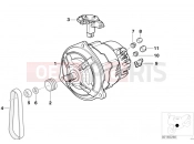 BMW Motorrad BMW 2004 R-Models 4V R 850 R 02 (0428) Alternator