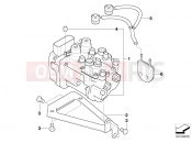 BMW Motorrad BMW 2004 R-Models 4V R 850 R 02 (0428) Pressure modulator Integral ABS