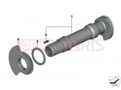 BMW Motorrad BMW 2015 R-Models K5x R 1200 RS (0A05, 0A15) Compensating shaft