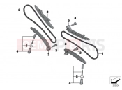 BMW Motorrad BMW 2015 R-Models K5x R 1200 RS (0A05, 0A15) Timing-valve train-Timing chain/Camshaft