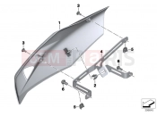 BMW Motorrad BMW 2015 R-Models K5x R 1200 RS (0A05, 0A15) Engine spoiler
