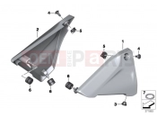 BMW Motorrad BMW 2015 R-Models K5x R 1200 RS (0A05, 0A15) Battery cover