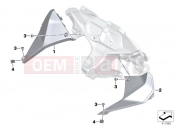 BMW Motorrad BMW 2015 R-Models K5x R 1200 RS (0A05, 0A15) Internal cover