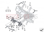 BMW Motorrad BMW 2015 R-Models K5x R 1200 RS (0A05, 0A15) Windshield adjustment