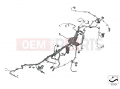 BMW Motorrad BMW 2015 R-Models K5x R 1200 RS (0A05, 0A15) Main wiring harness