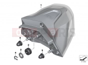 BMW Motorrad BMW 2015 R-Models K5x R 1200 RS (0A05, 0A15) LED taillight