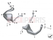 BMW Motorrad BMW 2017 F models K8x F 850 GS (0B09, 0B19) Hand protector