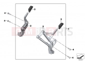BMW Motorrad BMW 2017 F models K8x F 850 GS (0B09, 0B19) Case carrier for Vario case