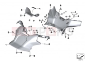 BMW Motorrad BMW 2017 C-Models C evolution (0C03) Handlebar cover