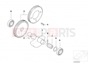 BMW Motorrad BMW 2005 F-Models F 650 CS 04 (0177,0187) Compensating shaft