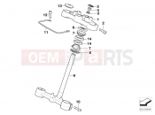 BMW Motorrad BMW 2005 F-Models F 650 CS 04 (0177,0187) Fork bridge
