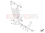 BMW Motorrad BMW 2005 F-Models F 650 CS 04 (0177,0187) Spring strut, rear