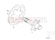 BMW Motorrad BMW 2005 F-Models F 650 CS 04 (0177,0187) Swinging fork, drive shaft