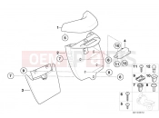 BMW Motorrad BMW 2005 F-Models F 650 CS 04 (0177,0187) License plate holder