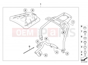 BMW Motorrad BMW 2005 F-Models F 650 CS 04 (0177,0187) Top case, single parts