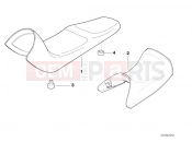 BMW Motorrad BMW 2005 F-Models F 650 CS 04 (0177,0187) Bench seat
