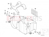 BMW Motorrad BMW 2005 F-Models F 650 CS 04 (0177,0187) Battery tray