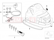 BMW Motorrad BMW 2005 F-Models F 650 CS 04 (0177,0187) Audio system for CD player