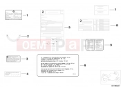 BMW Motorrad BMW 2005 F-Models F 650 CS 04 (0177,0187) Label