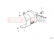 BMW Motorrad BMW 1995 R-Models 4V R 850 R 94 (0401,0406) Starter cover/mount