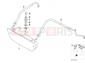 BMW Motorrad BMW 1995 R-Models 4V R 850 R 94 (0401,0406) Oil cooler, authorities