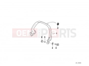 BMW Motorrad BMW 1995 R-Models 4V R 850 R 94 (0401,0406) Handle rear