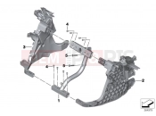BMW Motorrad BMW 2018 C-Models C evolution (0C03) Front panel carrier