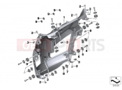 BMW Motorrad BMW 2018 C-Models C evolution (0C03) Headlight mount