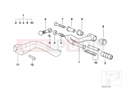 BMW Motorrad BMW 2006 R-Models 4V R 850 R 02 (0428) External gearshift parts/Shift lever