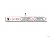 BMW Motorrad BMW 2006 R-Models 4V R 850 R 02 (0428) Label 
