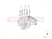 BMW Motorrad BMW 1997 R-Models 4V R 850 GS 95 (0403) mounting point crankcase right