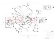 BMW Motorrad BMW 1997 R-Models 4V R 850 GS 95 (0403) Top Case 35l
