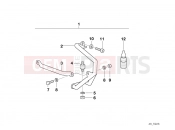 BMW Motorrad BMW 1997 R-Models 4V R 850 GS 95 (0403) Engine protection bar set