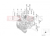 BMW Motorrad BMW 1997 R-Models 4V R 850 R 94 (0401,0406) mounting point crankcase left