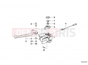 BMW Motorrad BMW 1997 R-Models 4V R 850 R 94 (0401,0406) Handle unit left/single parts