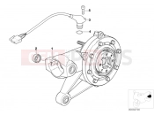 BMW Motorrad BMW 1997 R-Models 4V R 850 R 94 (0401,0406) Rear-axle-drive