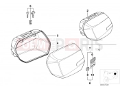 BMW Motorrad BMW 1997 R-Models 4V R 850 R 94 (0401,0406) City system case