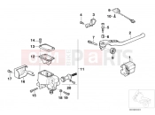 BMW Motorrad BMW 1997 R-Models 4V R 850 RT 96 (0412) Handle unit right/single parts