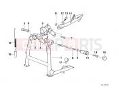 BMW Motorrad BMW 1997 R-Models 4V R 850 RT 96 (0412) Collapsible stand/side stand