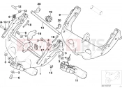 BMW Motorrad BMW 1997 R-Models 4V R 850 RT 96 (0412) Windshield adjustment, electr.