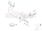 BMW Motorrad BMW 1997 R-Models 4V R 850 RT 96 (0412) Antenna support, authorities
