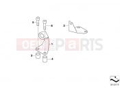 BMW Motorrad BMW 1997 R-Models 4V R 850 RT 96 (0412) Bracket for control panel / microphone