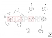 BMW Motorrad BMW 1998 R-Models 4V R 850 GS 95 (0403) Bracket, plug connector/wiring retainer