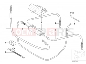 BMW Motorrad BMW 1999 R-Models 4V R 850 R 02 (0428) Bowden cable/cable distributor
