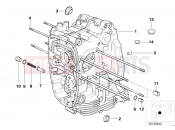 BMW Motorrad BMW 2000 R-Models 4V R 850 RT 96 (0412) Engine housing