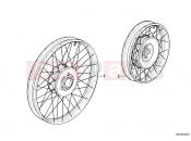 BMW Motorrad BMW 2000 R-Models 4V R 850 RT 96 (0412) Spoke wheel