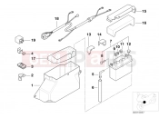 BMW Motorrad BMW 2000 R-Models 4V R 850 RT 96 (0412) Additional battery, authorities